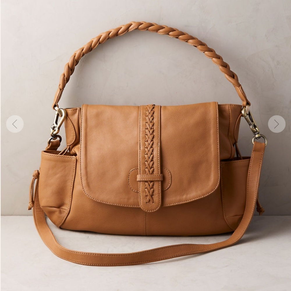 Carla Mancini Sofia Leather Shoulder Bag